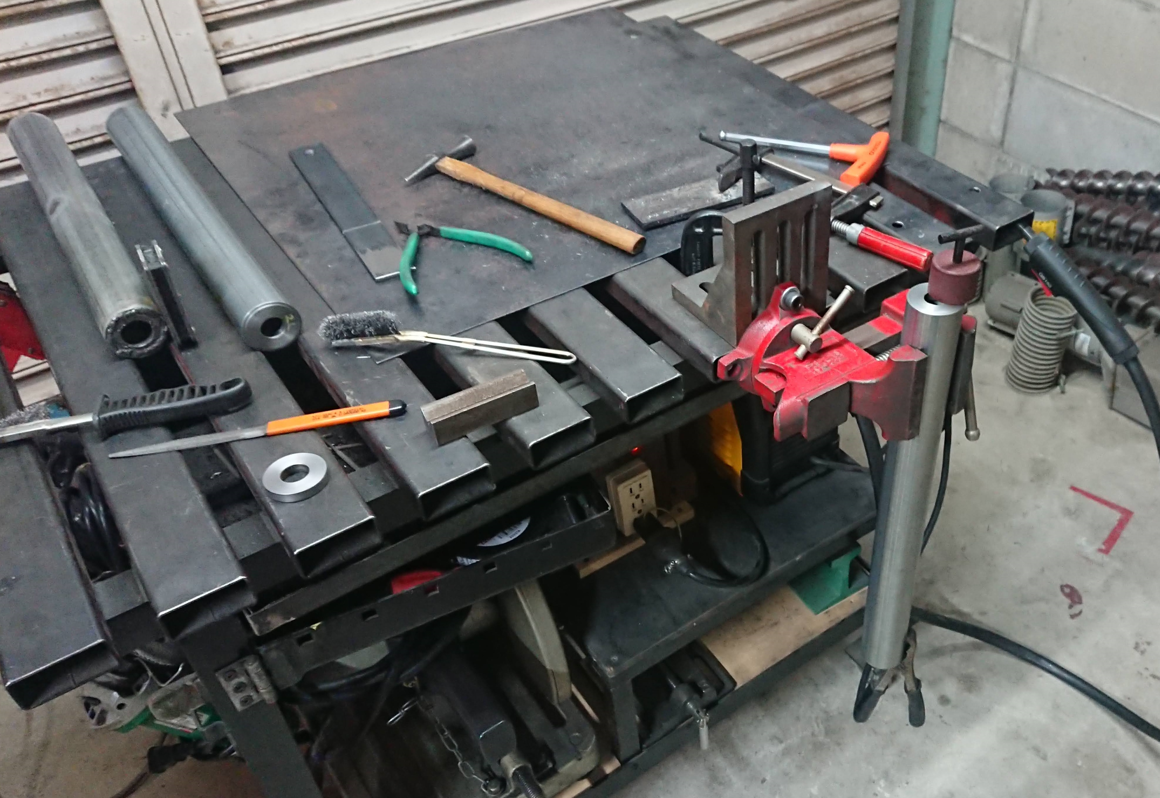 焊接平台工作桌